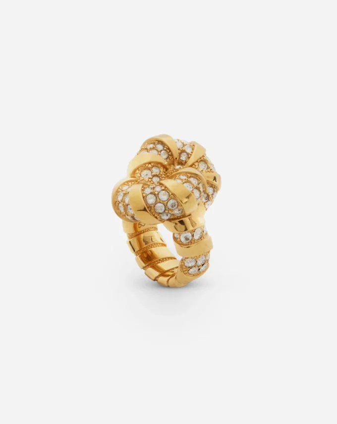 Anillo Melodie con diamantes de imitación Anillo Melodie con diamantes de imitación