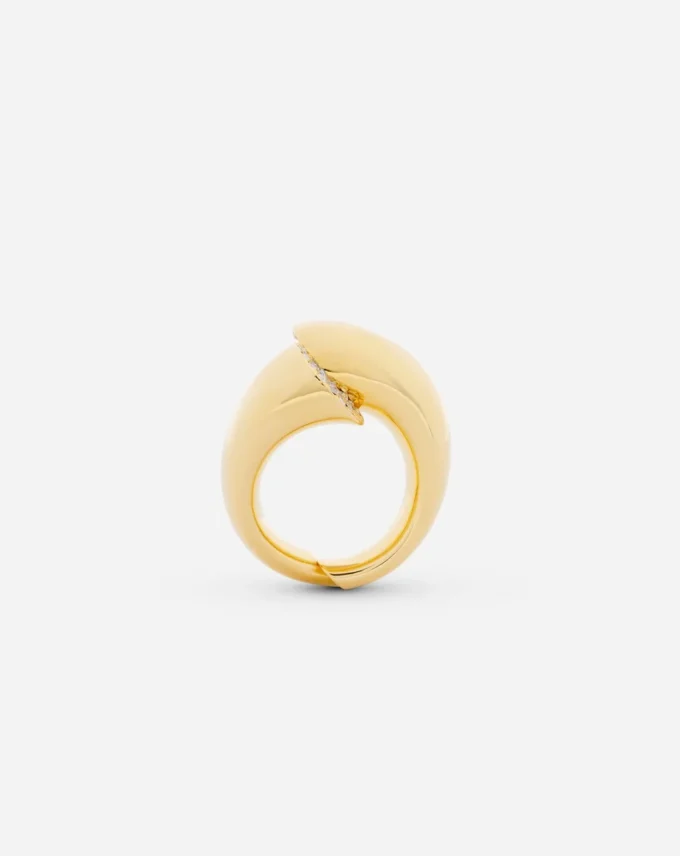 Anillo Sequence by Lanvin con diamantes de imitación Anillo Sequence by Lanvin con diamantes de imitación
