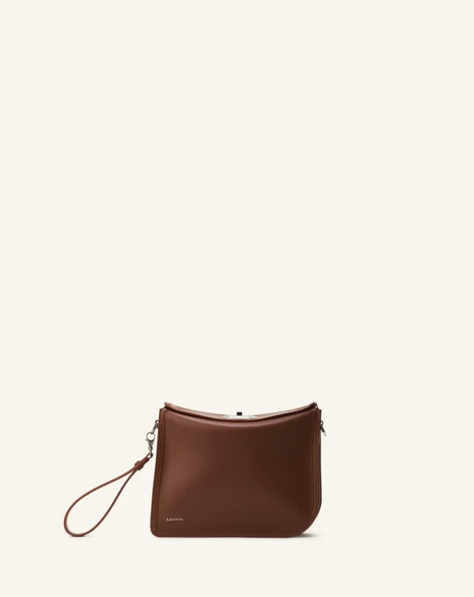 Bolso de mano asimétrico de piel Compagnon Bolso de mano asimétrico de piel Compagnon