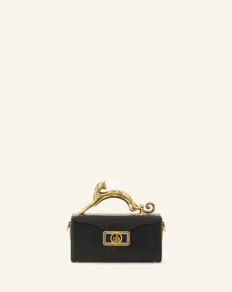 Bolso Nano Pencil Cat de piel
