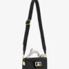 Bolso Nano Pencil Cat en piel y strass Bolso Nano Pencil Cat en piel y strass