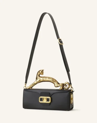 Bolso Pencil Cat en piel de becerro