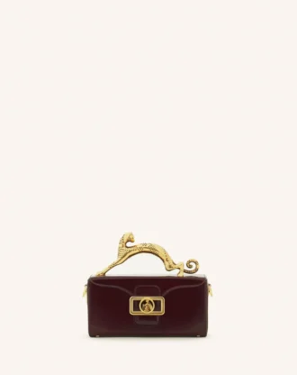 Bolso Pencil Cat Nano de charol