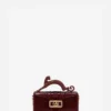 Bolso Pencil Cat Python y Rhinestone
