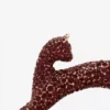 Bolso Pencil Cat Python y Rhinestone