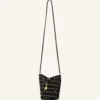 Bolso tipo cubo Catch Nano de Lanvin en ante Bolso tipo cubo Catch Nano de Lanvin en ante