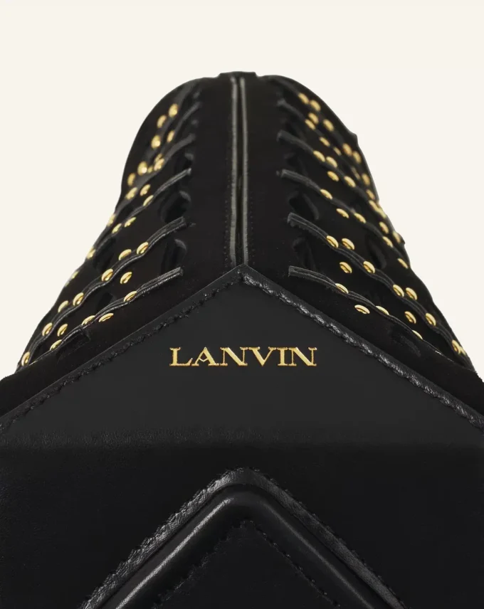 Bolso tipo cubo Catch Nano de Lanvin en ante Bolso tipo cubo Catch Nano de Lanvin en ante