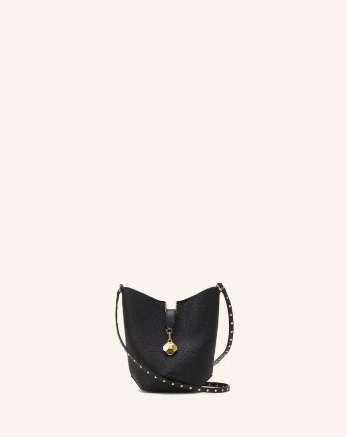 Bolso tipo cubo de cuero Catch Nano de Lanvin Bolso tipo cubo de cuero Catch Nano de Lanvin