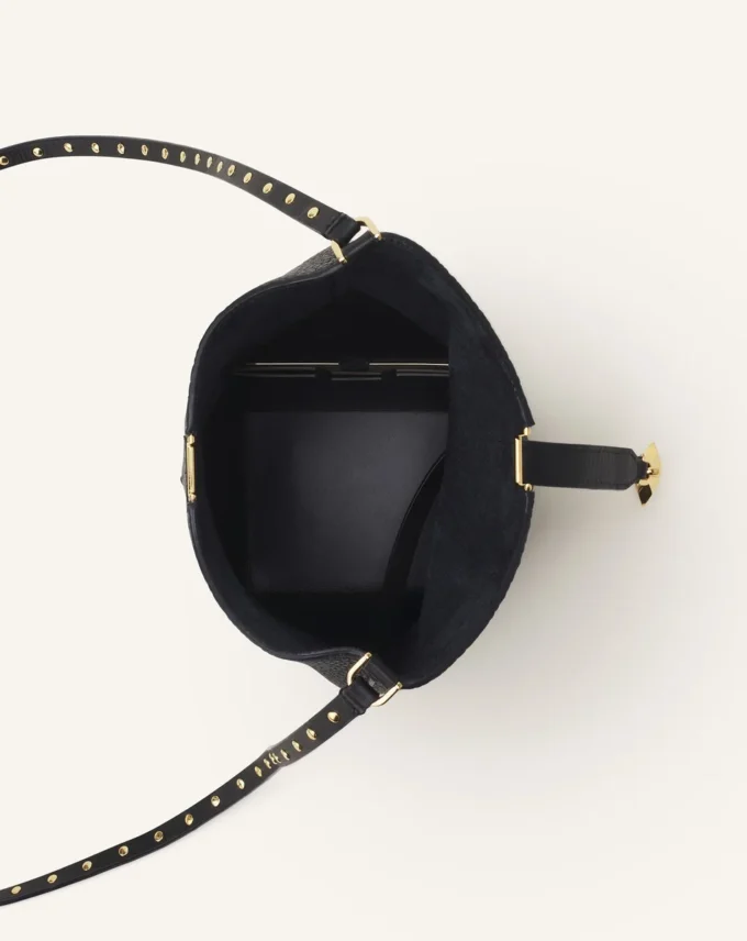 Bolso tipo cubo de cuero Catch Nano de Lanvin Bolso tipo cubo de cuero Catch Nano de Lanvin