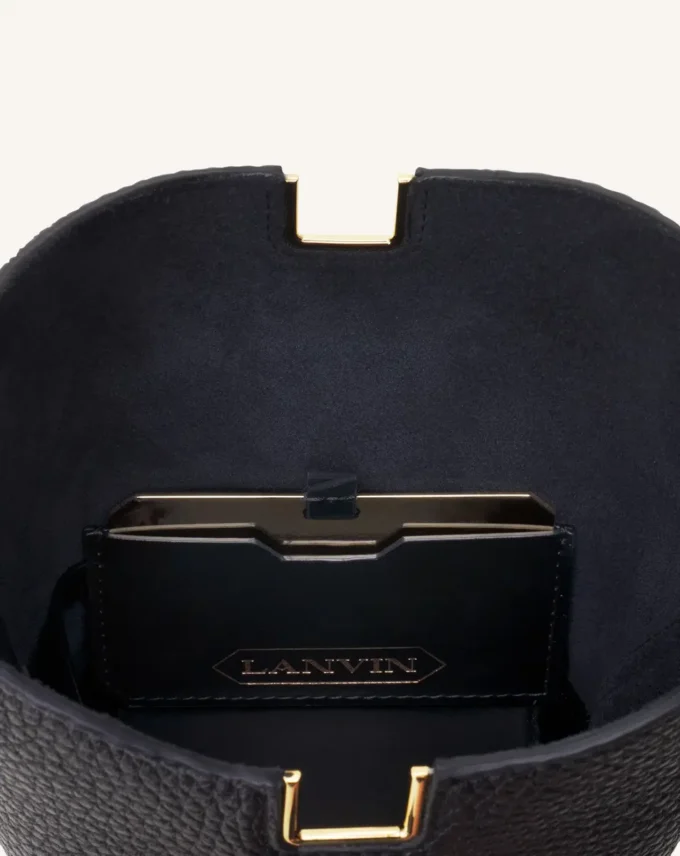 Bolso tipo cubo de cuero Catch Nano de Lanvin Bolso tipo cubo de cuero Catch Nano de Lanvin