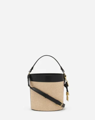 Bolso tipo cubo Séquence Raffia