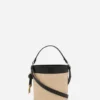 Bolso tipo cubo Séquence Raffia