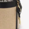 Bolso tipo cubo Séquence Raffia