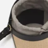 Bolso tipo cubo Séquence Raffia