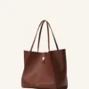 Bolso tote de piel Concerto Arpège