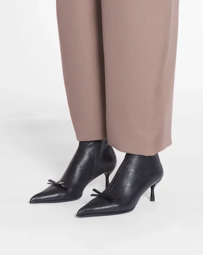 Botines con lazo Lanvin en piel