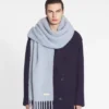 Bufanda con flecos de lana Lanvin Bufanda con flecos de lana Lanvin