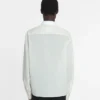 Camisa de voile de algodón con aberturas