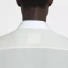 Camisa de voile de algodón con aberturas
