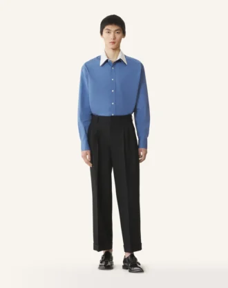 Camisa oversize de popelín de algodón