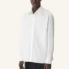 Camisa oversize de popelín de algodón Camisa oversize de popelín de algodón