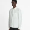 Camisa recta de algodón Camisa recta de algodón