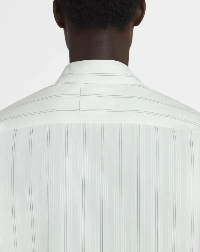 Camisa recta de algodón Camisa recta de algodón