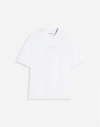 Camiseta bordada Lanvin