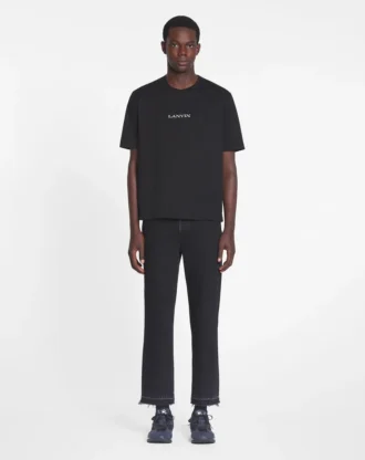 Camiseta bordada Lanvin