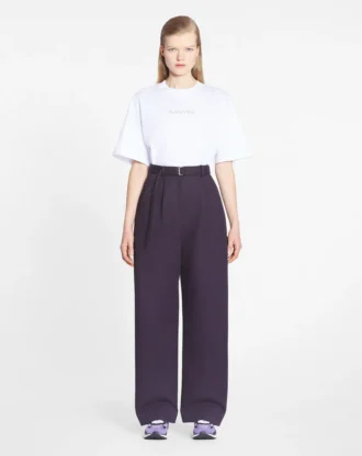 Camiseta bordada Lanvin