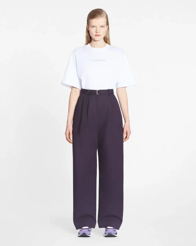 Camiseta bordada Lanvin Camiseta bordada Lanvin