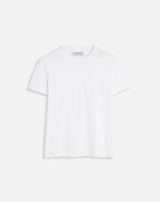 Camiseta clásica con bordado Lanvin