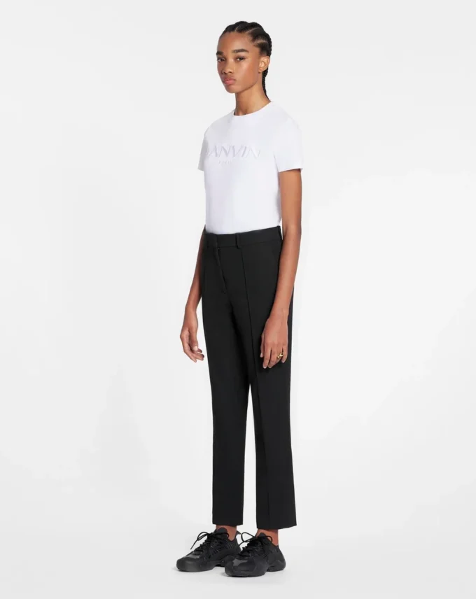 Camiseta clásica con bordado Lanvin Camiseta clásica con bordado Lanvin