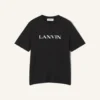 Camiseta de algodón bordada Lanvin Camiseta de algodón bordada Lanvin