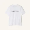 Camiseta de algodón bordada Lanvin Camiseta de algodón bordada Lanvin