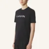 Camiseta de algodón bordada Lanvin Camiseta de algodón bordada Lanvin