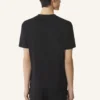 Camiseta de algodón bordada Lanvin Camiseta de algodón bordada Lanvin