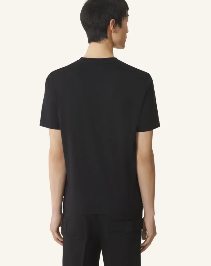 Camiseta de algodón bordada Lanvin Camiseta de algodón bordada Lanvin