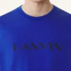 Camiseta de algodón bordada Lanvin Camiseta de algodón bordada Lanvin