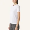 Camiseta de algodón con detalle de cinta Camiseta de algodón con detalle de cinta