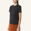 Camiseta de algodón con detalle de cinta Camiseta de algodón con detalle de cinta