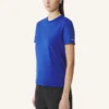 Camiseta de algodón con detalle de cinta Camiseta de algodón con detalle de cinta