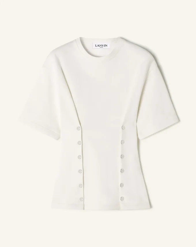 Camiseta de algodón felpudo