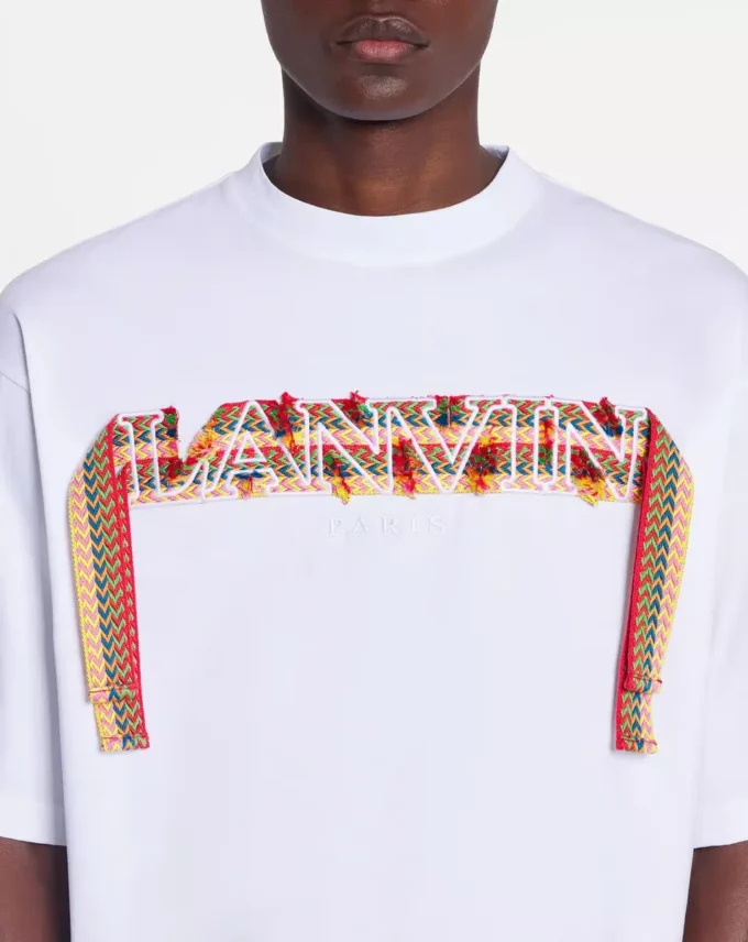 Camiseta oversize Curb Lace de Lanvin Camiseta oversize Curb Lace de Lanvin