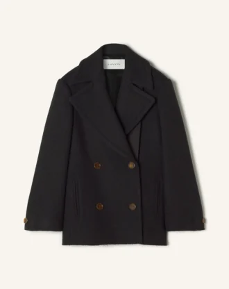 Chaqueta corta de lana
