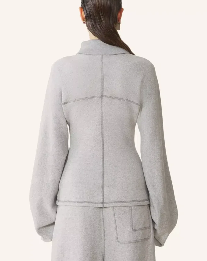 Chaqueta de jersey de algodón Chaqueta de jersey de algodón