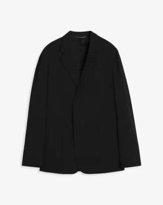 Chaqueta de lana holgada