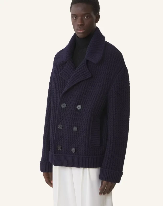 Chaqueta de lana oversize Chaqueta de lana oversize