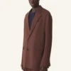 Chaqueta oversize de franela Chaqueta oversize de franela