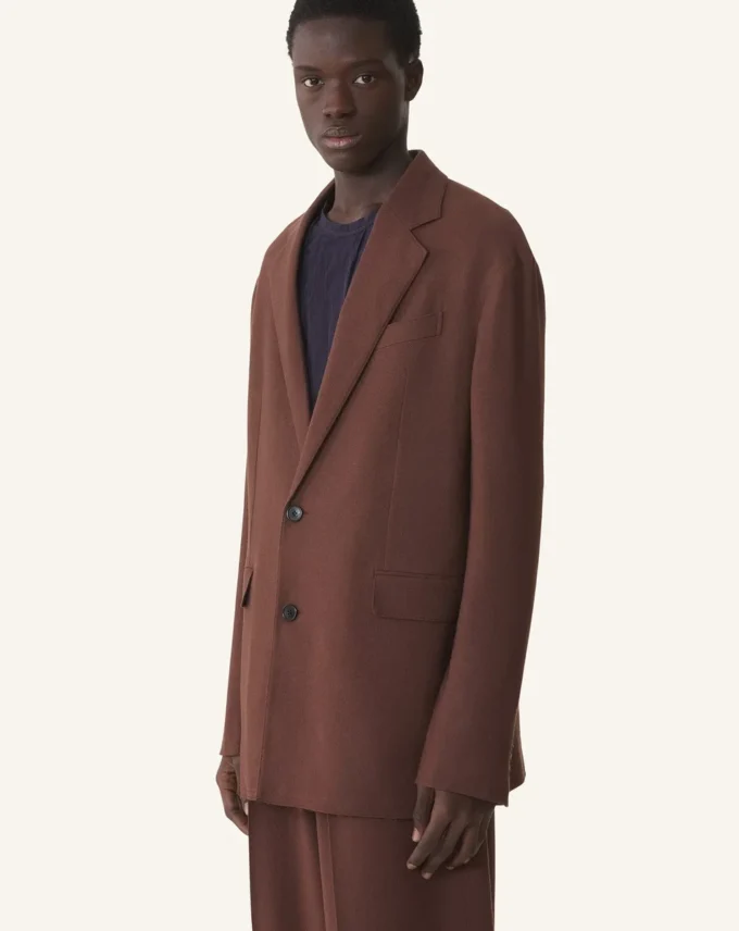 Chaqueta oversize de franela Chaqueta oversize de franela